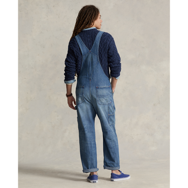 Rosemarch Faded Denim Overall Polo Ralph Lauren 5