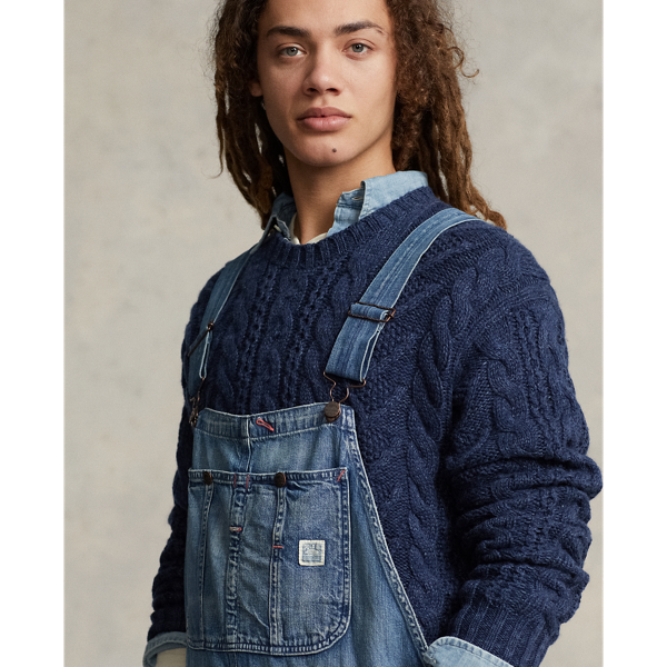 Rosemarch Faded Denim Overall Polo Ralph Lauren 6