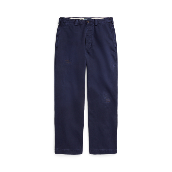 Relaxed-Fit Hose Burroughs in Used-Optik Polo Ralph Lauren in 1