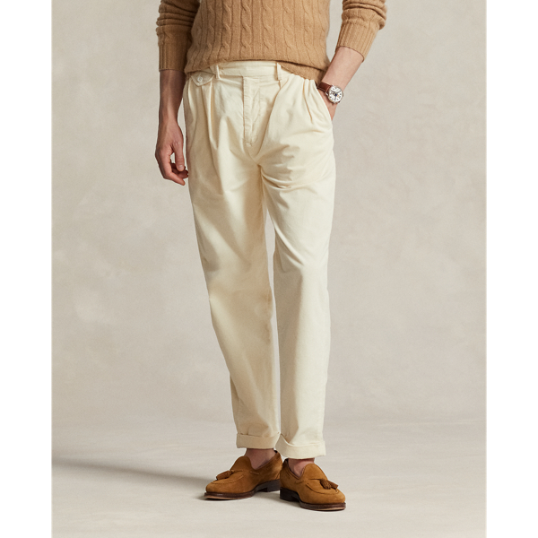 Beige Classic Tapered Fit Corduroy Pant Polo Ralph Lauren 4