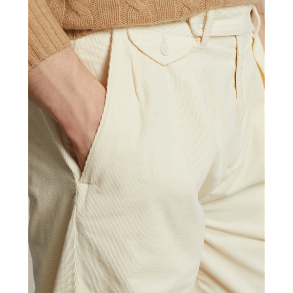 Beige Classic Tapered Fit Corduroy Pant Polo Ralph Lauren 6