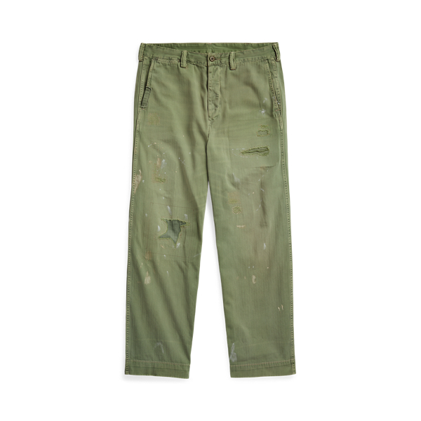 Burroughs Relaxed Fit Distressed Trouser Polo Ralph Lauren 1