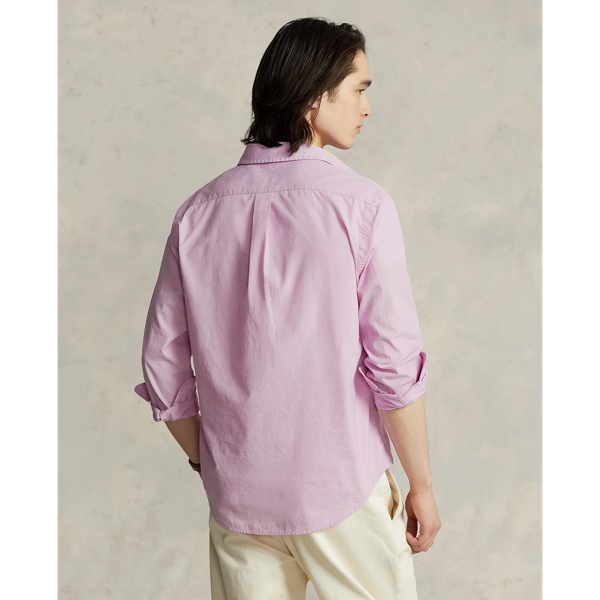 Pink Classic Fit End-on-End Popover Workshirt Polo Ralph Lauren 5