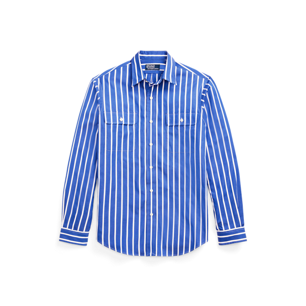 Chemise workwear classique ray&eacute;e Polo Ralph Lauren en 1