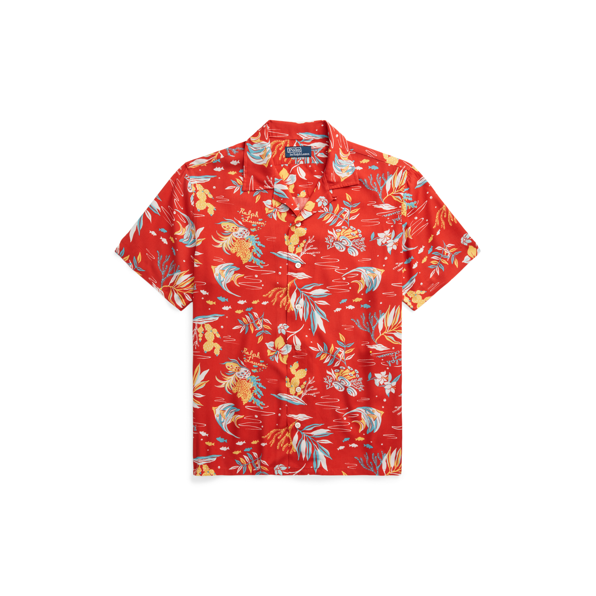 Classic Fit Tropical Print Camp Shirt Ralph Lauren