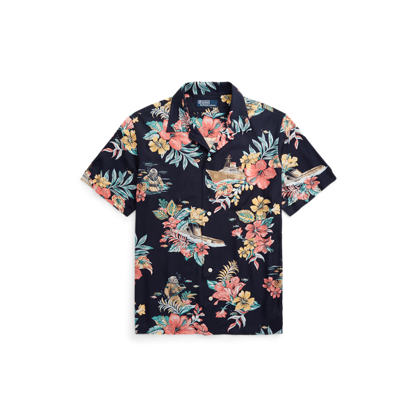 Classic Fit Tropical Floral Camp Shirt Polo Ralph Lauren 1