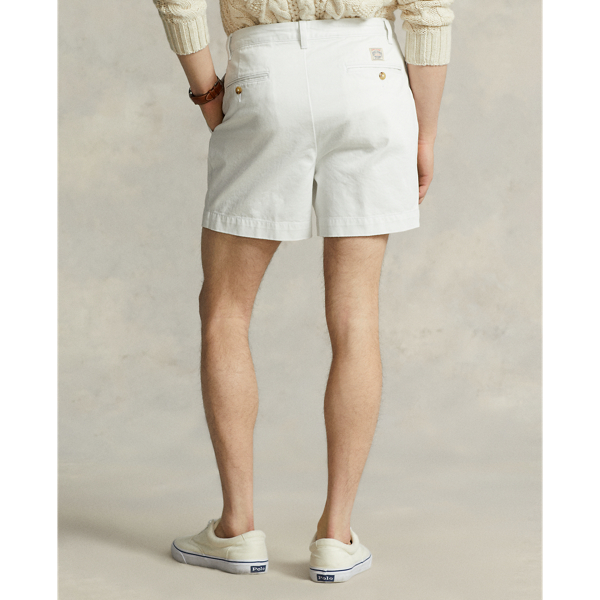 Ralph lauren pleated shorts best sale