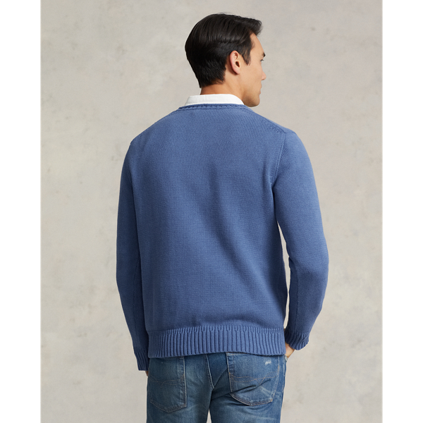 Halbrollkragenpullover mit Polo Bear Polo Ralph Lauren in Himmelblau 5