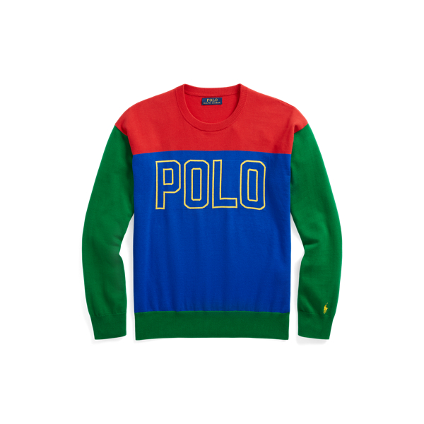 Pull ample en coton avec logo Polo Ralph Lauren en 1