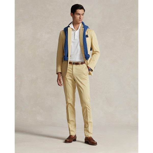 Tallow Cream Polo Unconstructed Chino Suit Jacket Polo Ralph Lauren 4