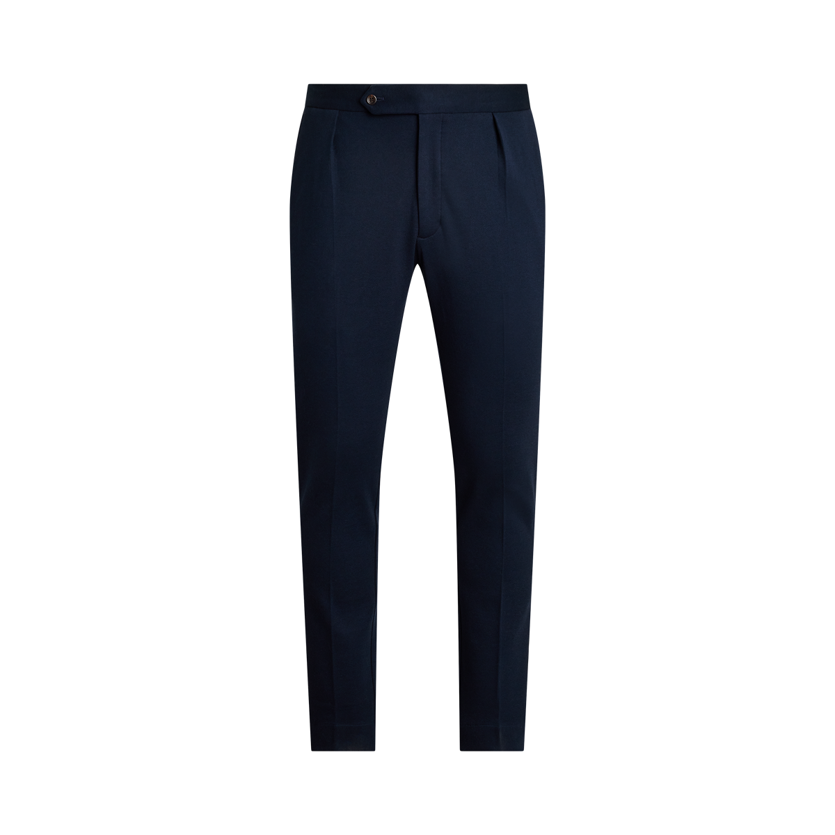 Pleated Knit Mesh Trouser