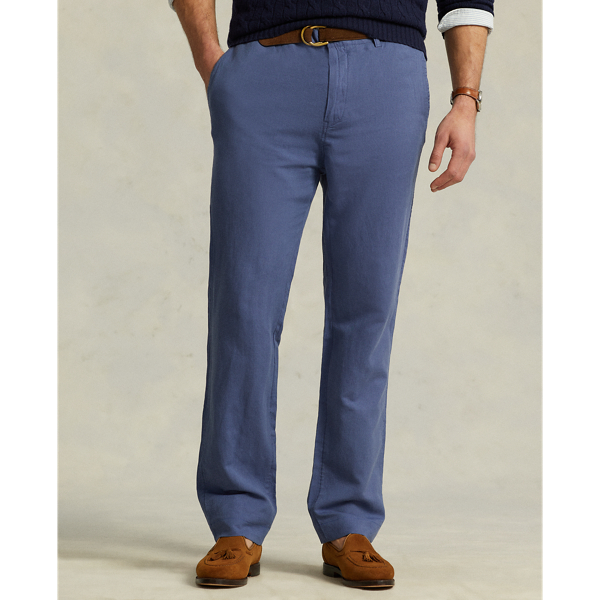 Blue Heaven Classic Fit Linen-Cotton Pant Big & Tall 4