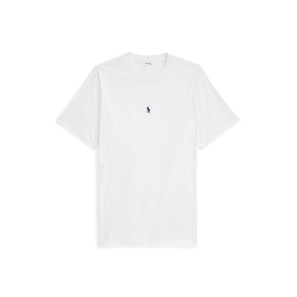 White Jersey Crewneck T-Shirt Big & Tall 2