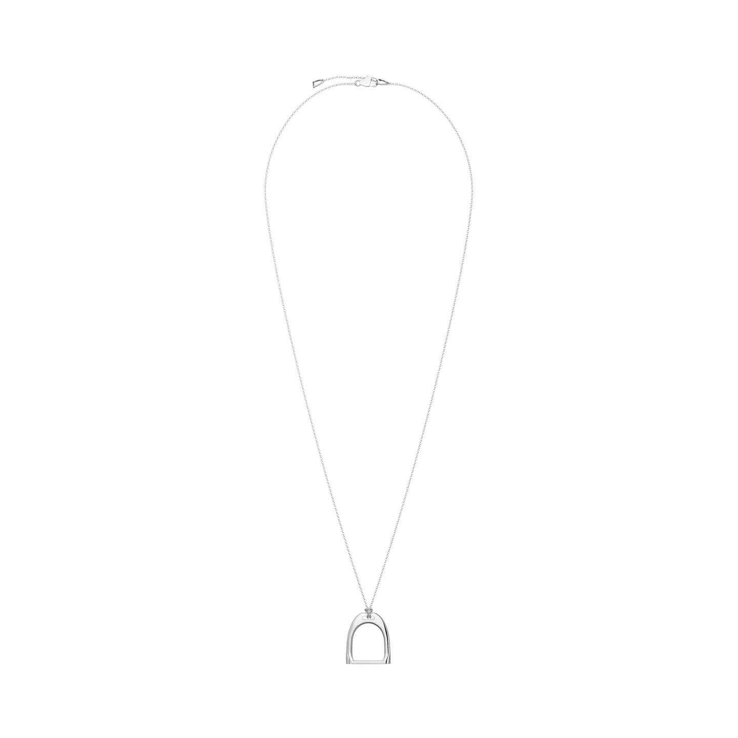 Женское колье Ralph Lauren Sterling Silver, цвет: Серый — фото 2