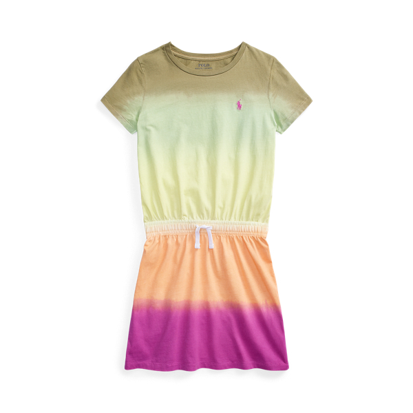 Ombr&eacute; Cotton Jersey T-Shirt Dress