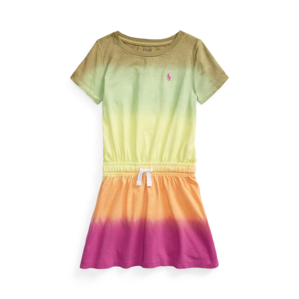 Ombr&eacute; Cotton Jersey T-Shirt Dress