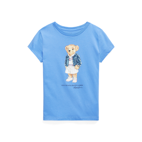 Polo Bear Cotton Jersey T-Shirt