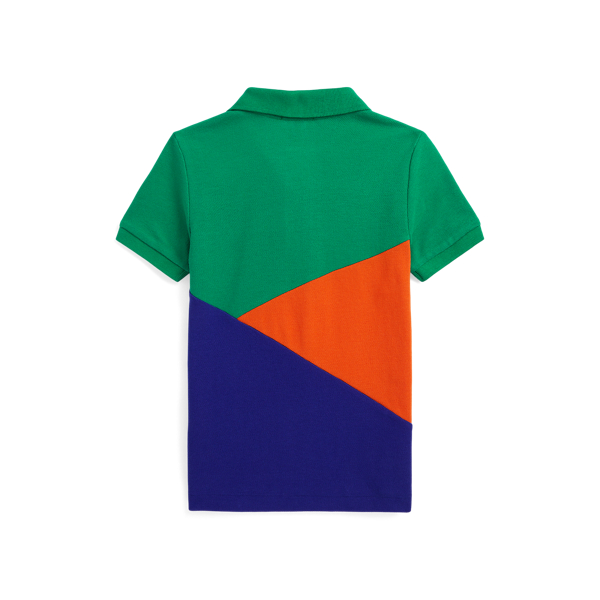 Polo Big Pony en coton piqu&eacute; Boys 1.5-6 Years en Vert primaire multi 2