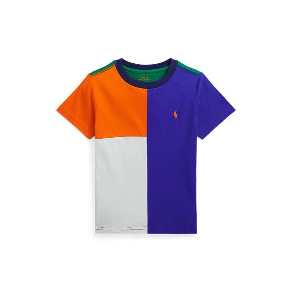 Colour-Blocked Cotton Jersey T-Shirt Boys 1.5-6 Years 1