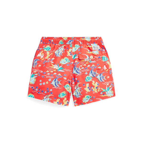 Coral Reef Hawaiian Print Traveller Swimming Trunk Boys 1.5-6 Years 2