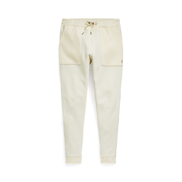 Doppellagige Piqu&eacute;-Jogginghose Polo Ralph Lauren in Antikcreme 2