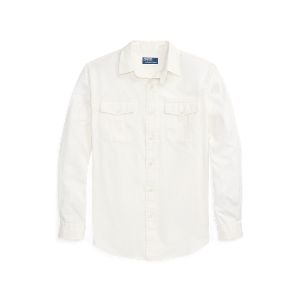 Classic fit chino werkoverhemd Polo Ralph Lauren in 1