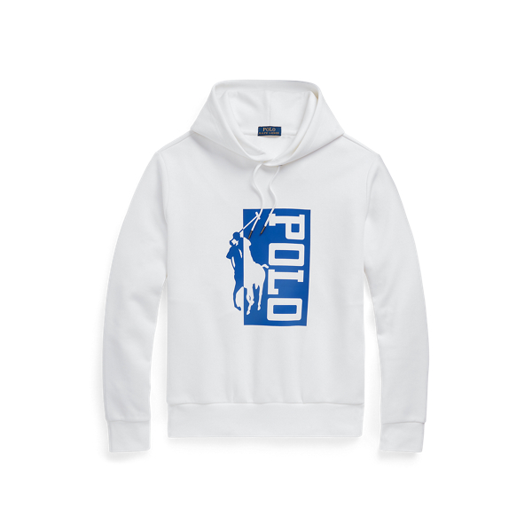 Sweat &agrave; capuche maille double Big Pony Polo Ralph Lauren en 1