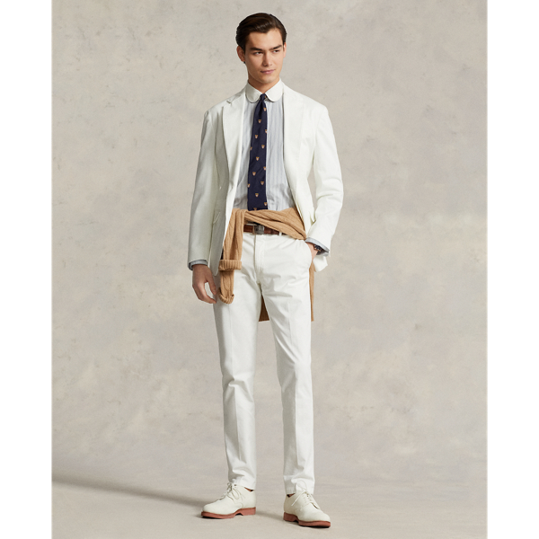 Polo Ralph Lauren 클래식핏 스트라이프 도비 셔츠 Blue/White 4