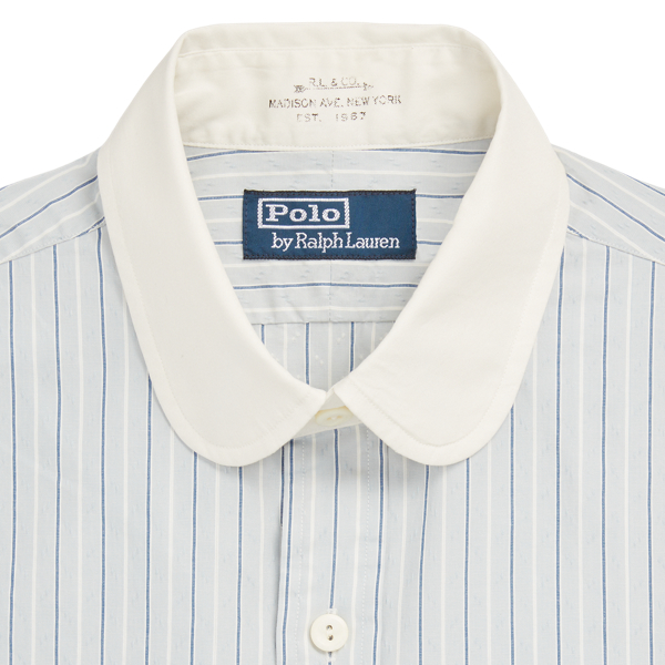 Polo Ralph Lauren 클래식핏 스트라이프 도비 셔츠 Blue/White 7