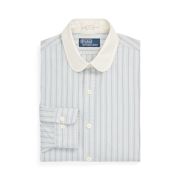Polo Ralph Lauren 클래식핏 스트라이프 도비 셔츠 Blue/White 2