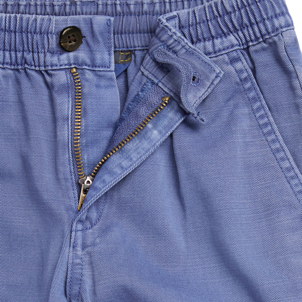 Pantalon chino à cordon de serrage Boys 1.5-6 Years en Marine clair 7