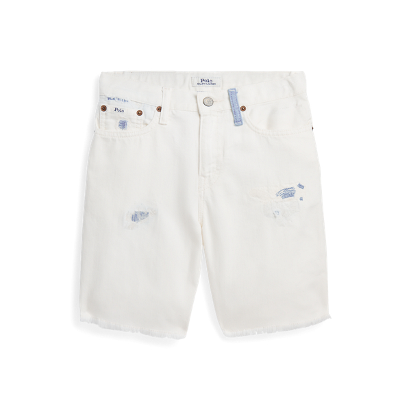 Aquidneck Sullivan Slim Distressed Denim Short Boys 8-20 1