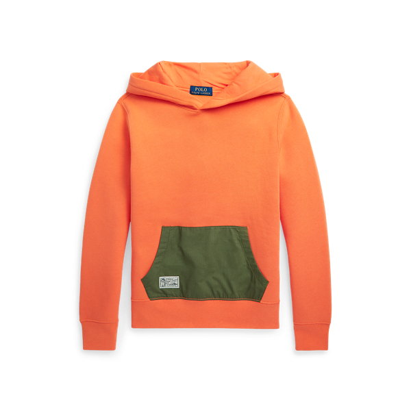 Fleece hoodie met ripstop zak Boys 6-14 Years in 1