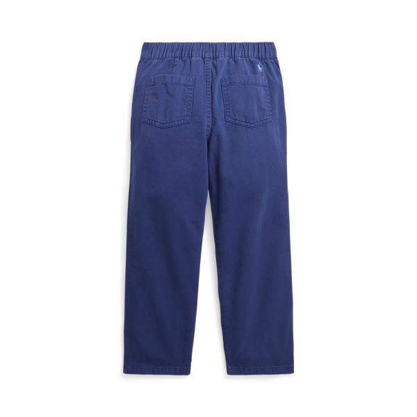 Gerade Hose aus Baumwolltwill Girls 1.5-6.5 Years in Frischwasser 2