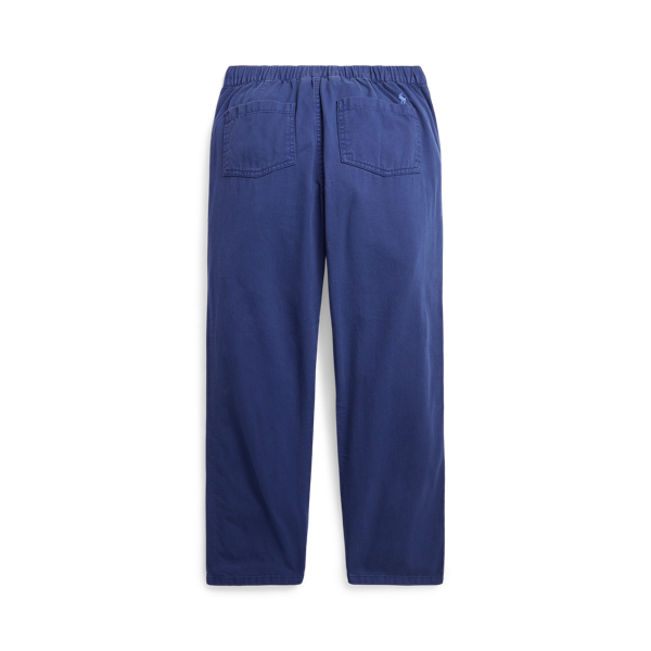 Gerade Hose aus Baumwolltwill Girls 7-14 Years in Frischwasser 2