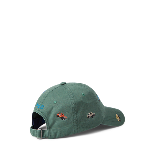 Washed Forest Embroidered Twill Ball Cap Polo Ralph Lauren 2