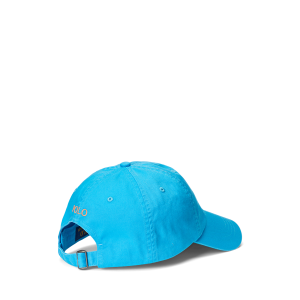 Baseballkappe aus Baumwollchino
