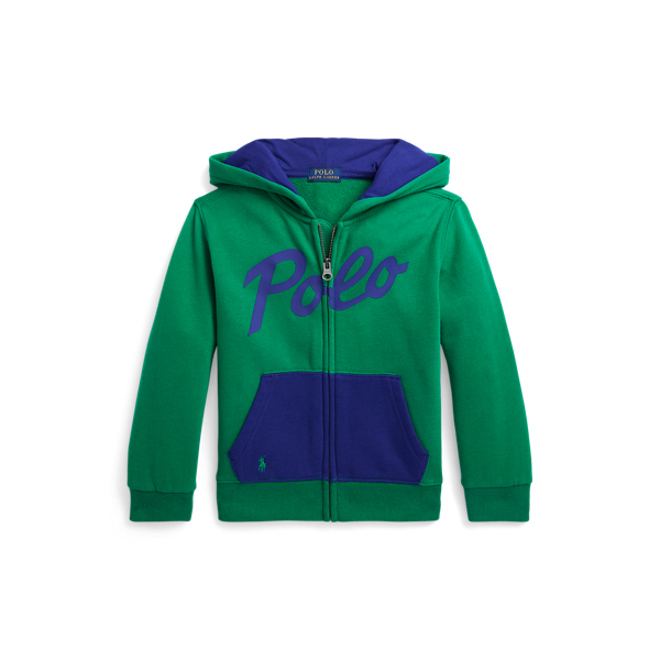 Logo Fleece Full-Zip Hoodie Boys 1.5-6 Years 1
