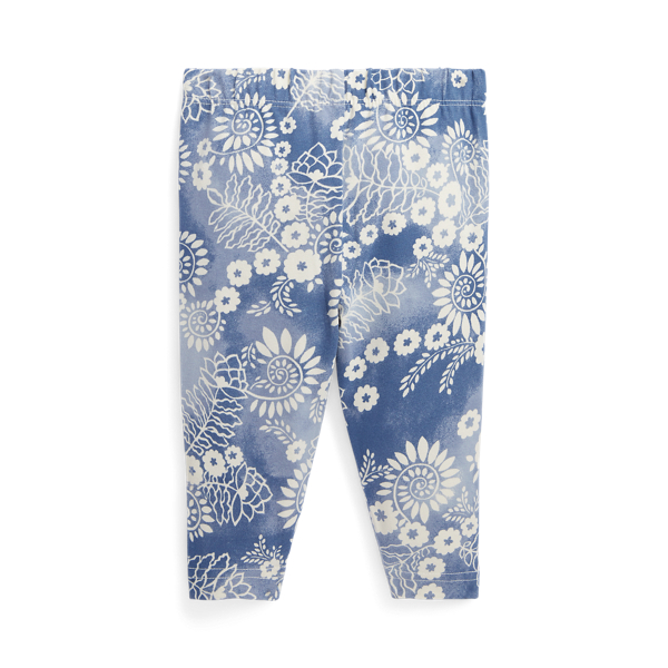 Legging motif cachemire jersey stretch Baby Girl en Motif bloc Catalina 2