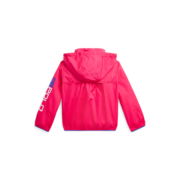 Vibrant Pink Water-Repellent Packable Jacket Girls 1.5-6.5 Years 2