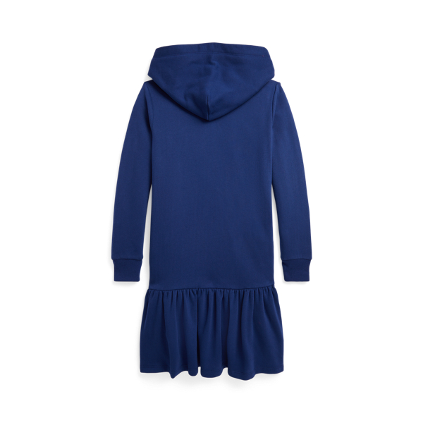 Fleece-Kapuzenkleid mit Logo Girls 7-14 Years in Frischwasser 2