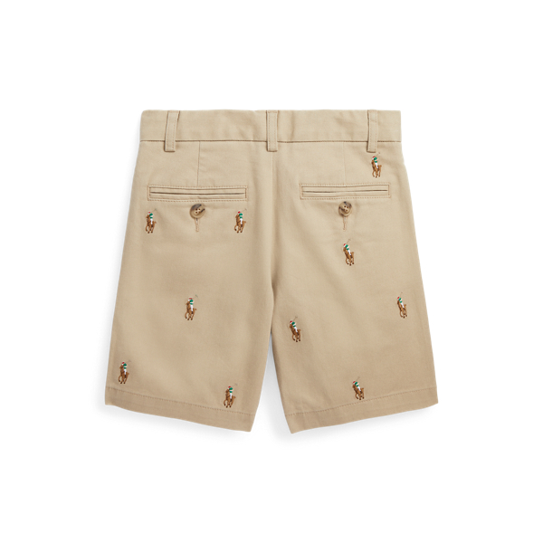 Classic Khaki Polo Pony Stretch Chino Short Boys 1.5-6 Years 2