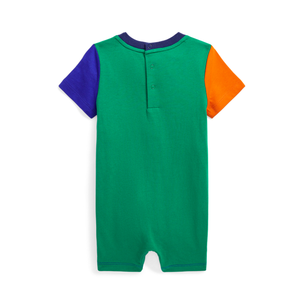 Combishort color-block en jersey Baby Boy en Roi ville multi 2