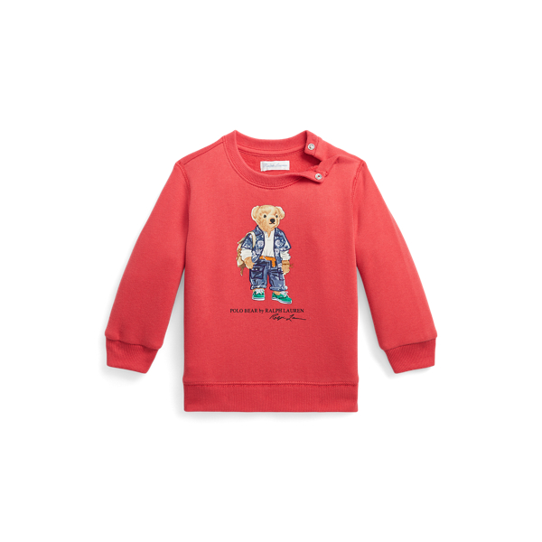 Fleece Sweatshirt mit Polo Bear fur Baby Jungen Ralph Lauren DE