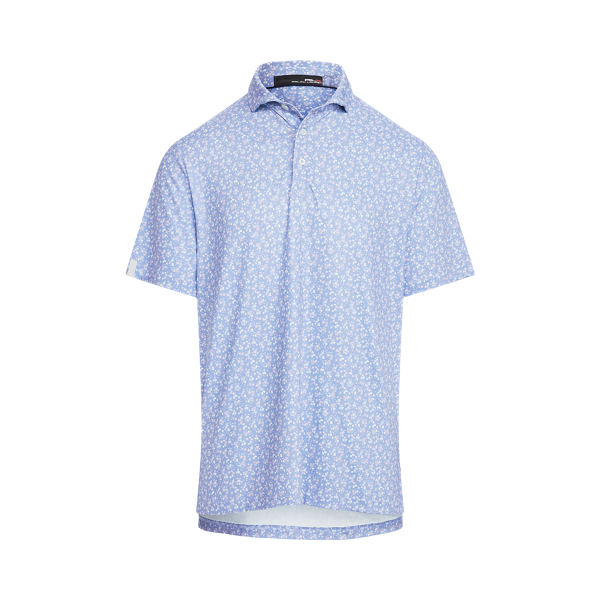 Assorted Petals Fall Blue Classic Fit Performance Polo Shirt RLX 2