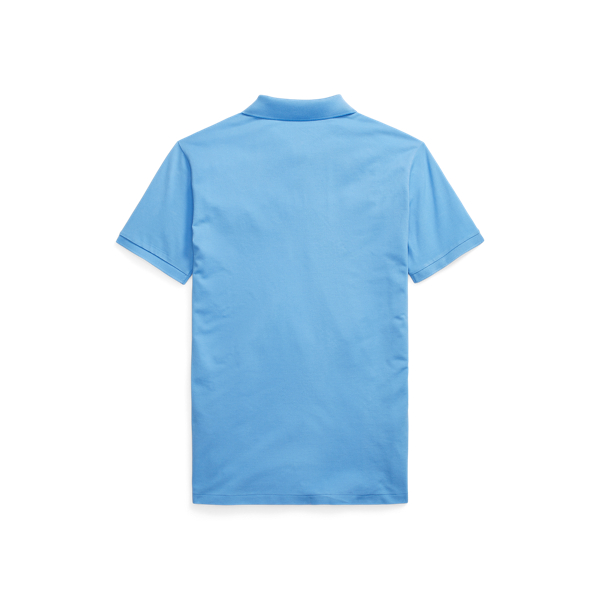 Harbour Island Blue/C7349 Custom Slim Fit Stretch Mesh Polo Shirt Polo Ralph Lauren 2