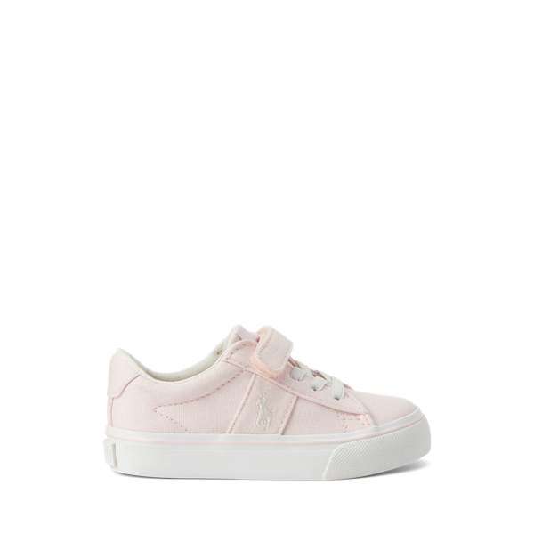 Pale Pink Sayer Cotton Canvas PS Sneaker Toddler 1