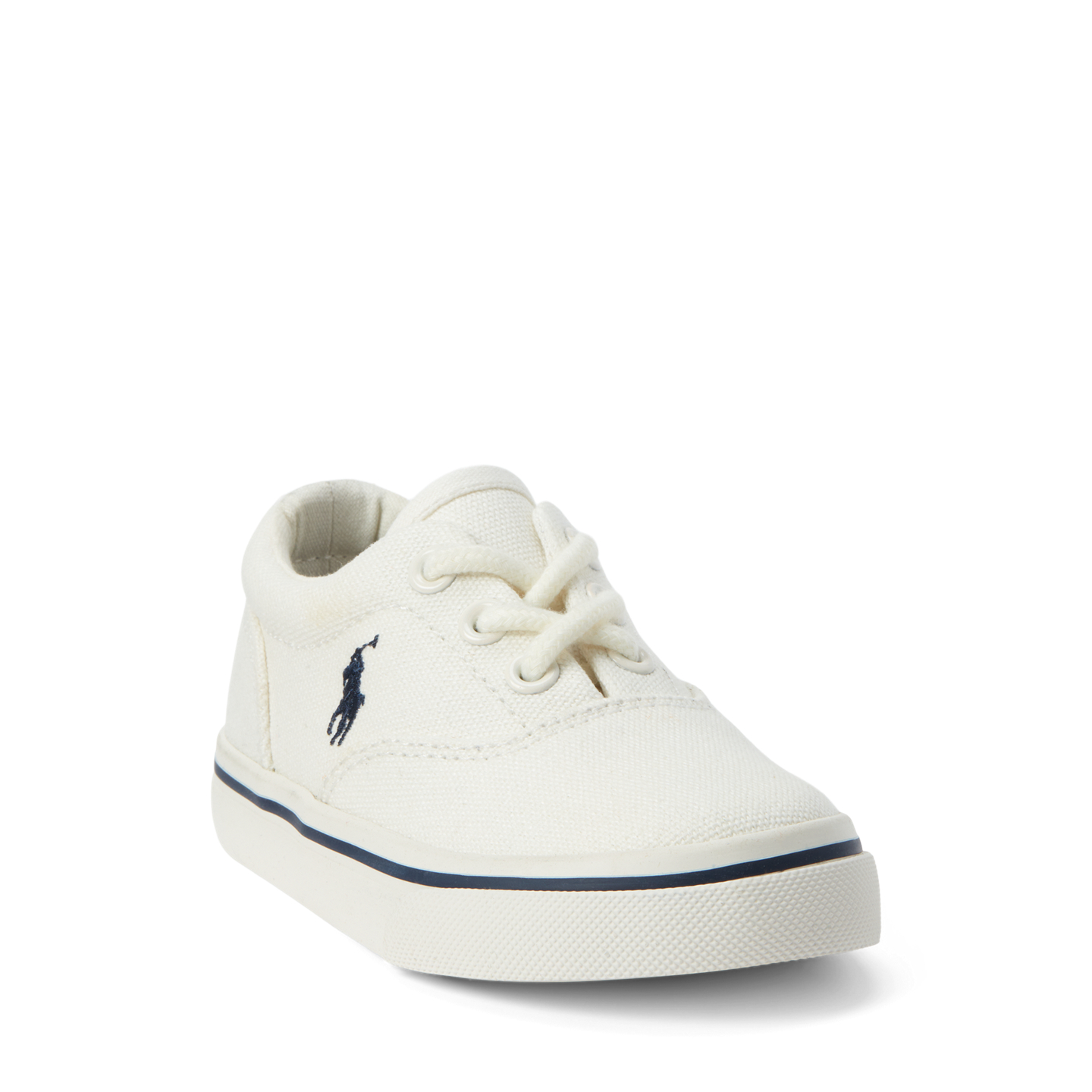 Детские кроссовки Ralph Lauren Keaton Canvas, цвет: Кремовый — фото 1