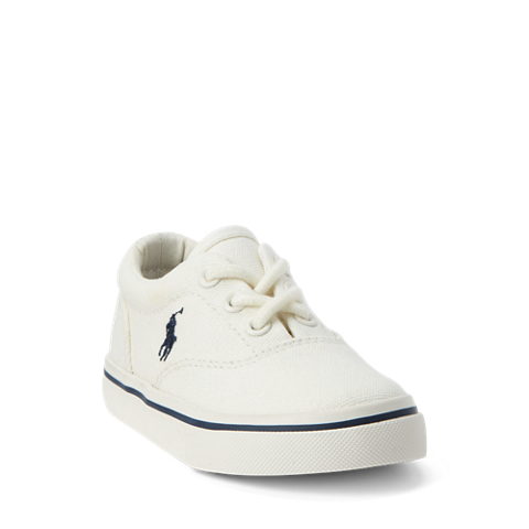 Детские кроссовки Ralph Lauren Keaton Canvas, цвет: Кремовый
