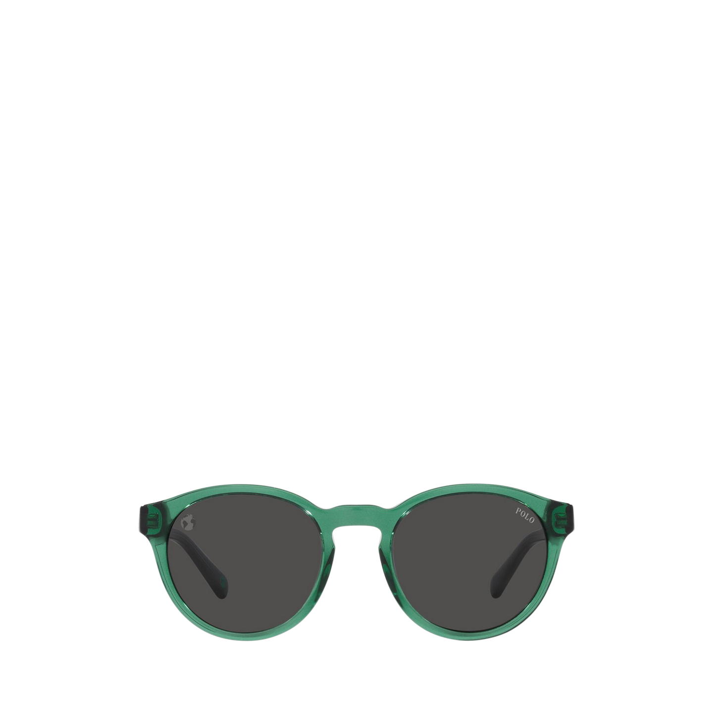 Мужские солнцезащитные очки Ralph Lauren The Earth Polo Sunglasses, цвет: Блестящий зелёный — фото 1